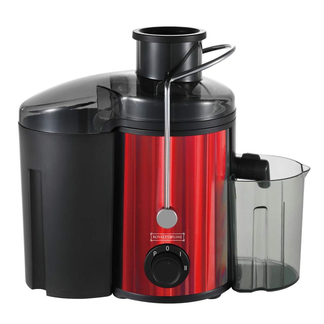 Royalty Line RL-PJ19001RD: 15L Juice Extractor i rostfritt stål - 700W - Röd | Elektronik - Kablar & Adaptrar - Adaptrar & Signalomvandlare - Ljud | Pryloteket