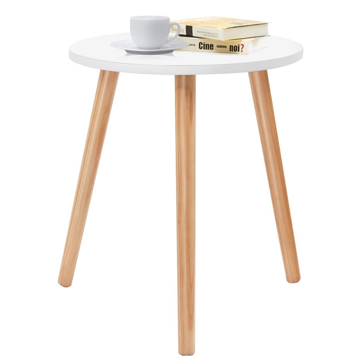 Sofabord, sidebord, spisebord, køkkenbord, natbord, træ, hvid