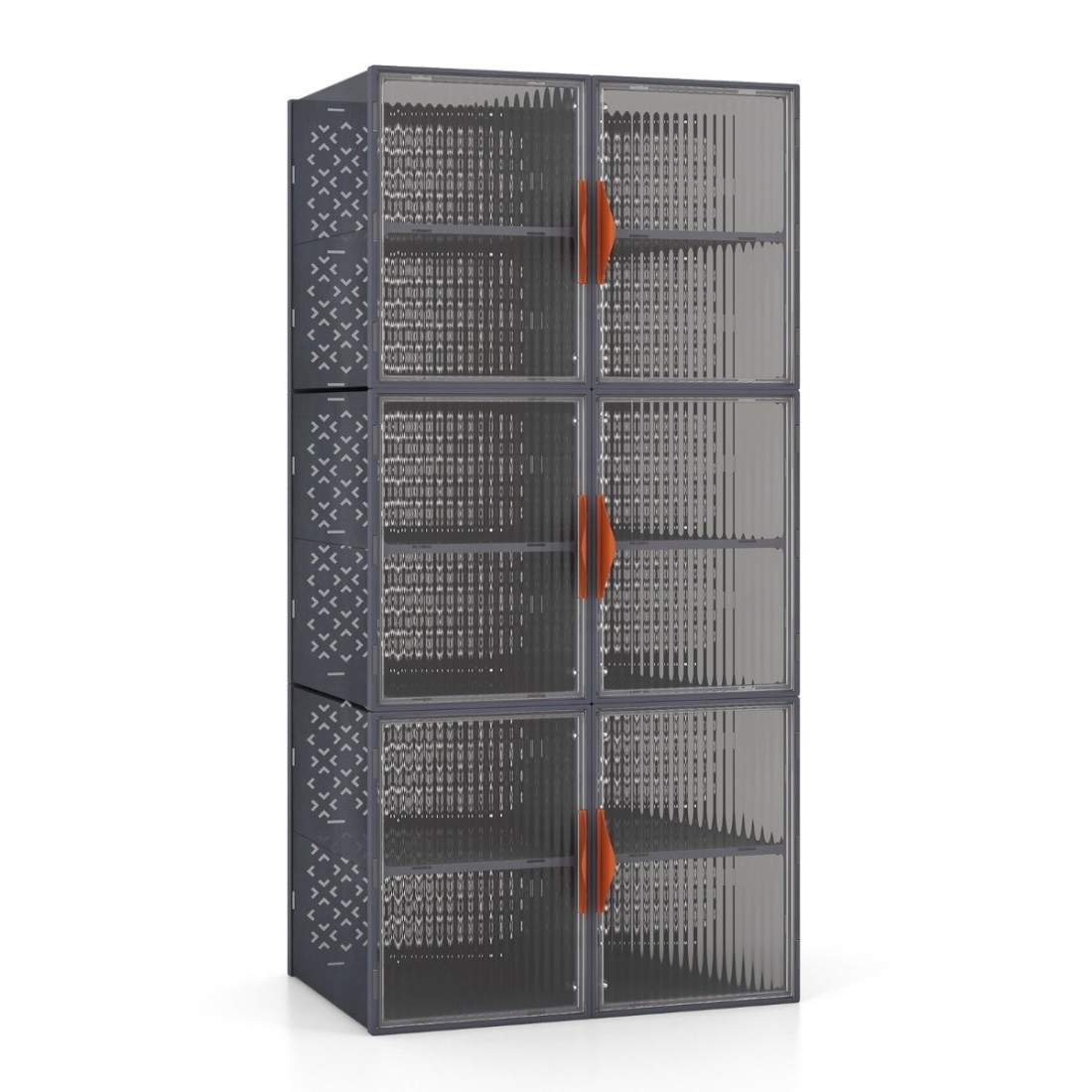 12 plastförvaringsbehållare med lock Stapelbara och transparenta PP-förvaringslådor | Hem & Hobby - Hem & Hushåll - Textil - Handdukar | Pryloteket