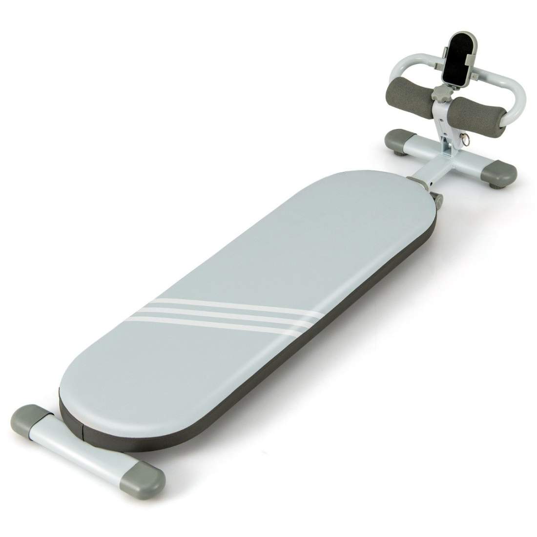 Hopfällbar sittbänk med 3 justerbara vinklar och mobiltelefonhållare. Blå | Elektronik - Biltillbehör - Bilsystem - Handsfree | Pryloteket