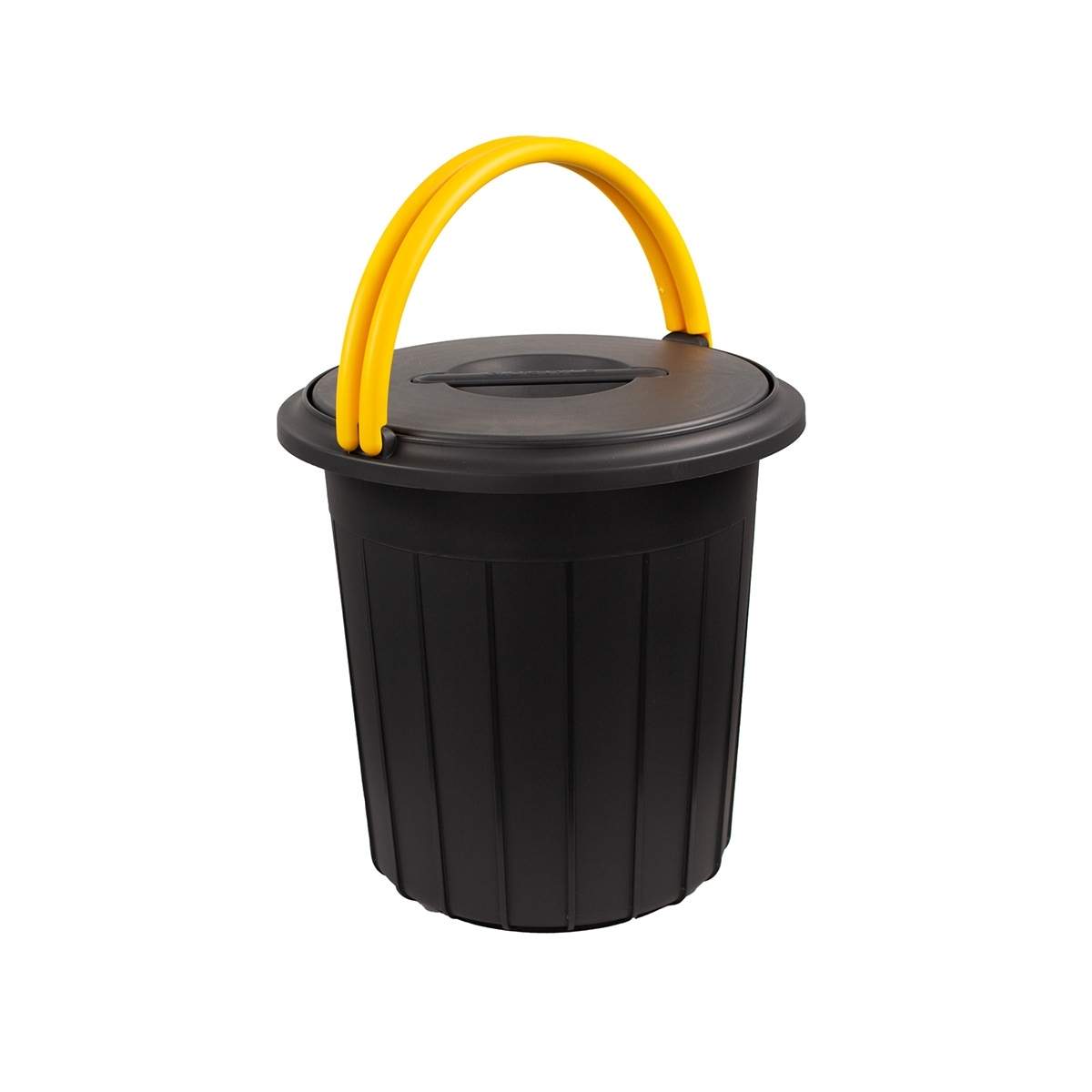 Eco Solution - Affaldsbeholder med låg 16L - Gul