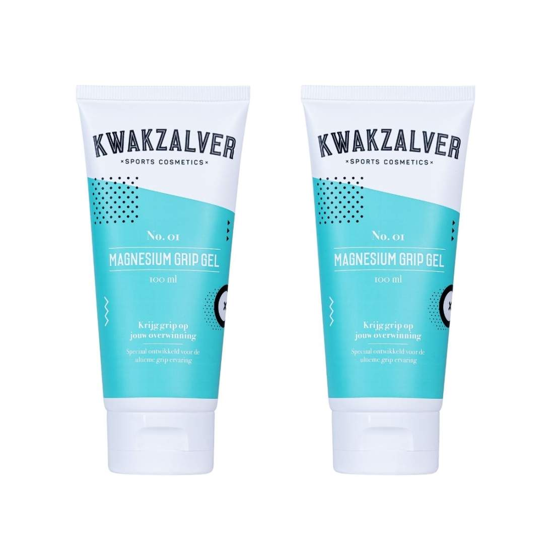Kwakzalver - Magnesium Grip Gel - 2x100ml | Sport & Fritid - Träning - Träningsredskap | Pryloteket