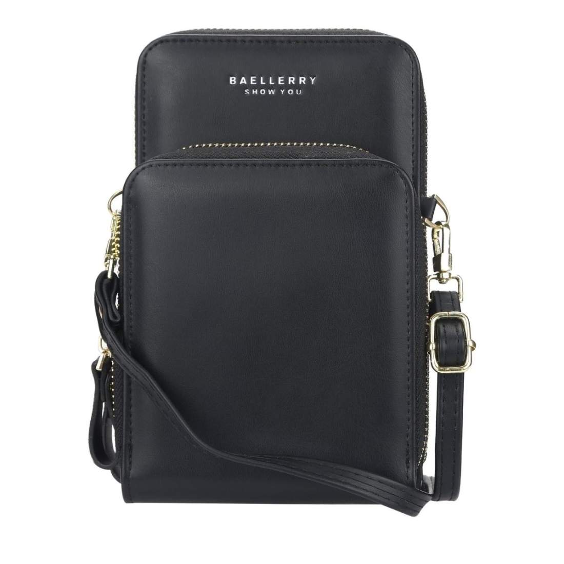 Baga upp det! Crossbody-väska - Svart | Elektronik - Tillbehör Mobil & Surfplatta - Skärmskydd - iPhone | Pryloteket