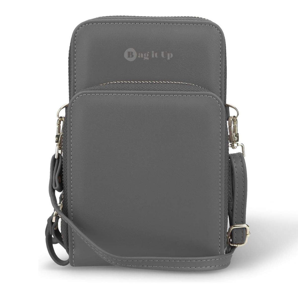 Bag det op! Crossbody taske - Grå