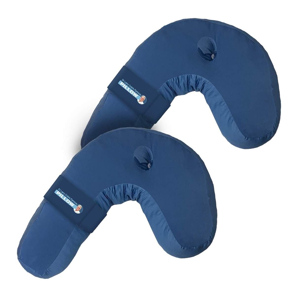 Side Sleeper Pro - Memory Foam Pude - Sæt med 2