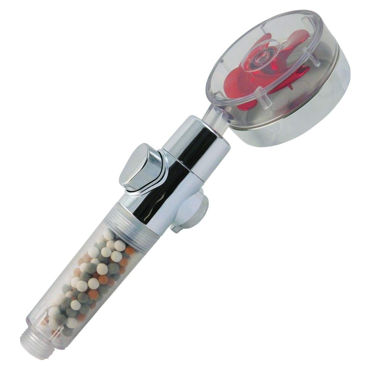 Pure Shower - Jetstream Filter Brusehoved - Rød