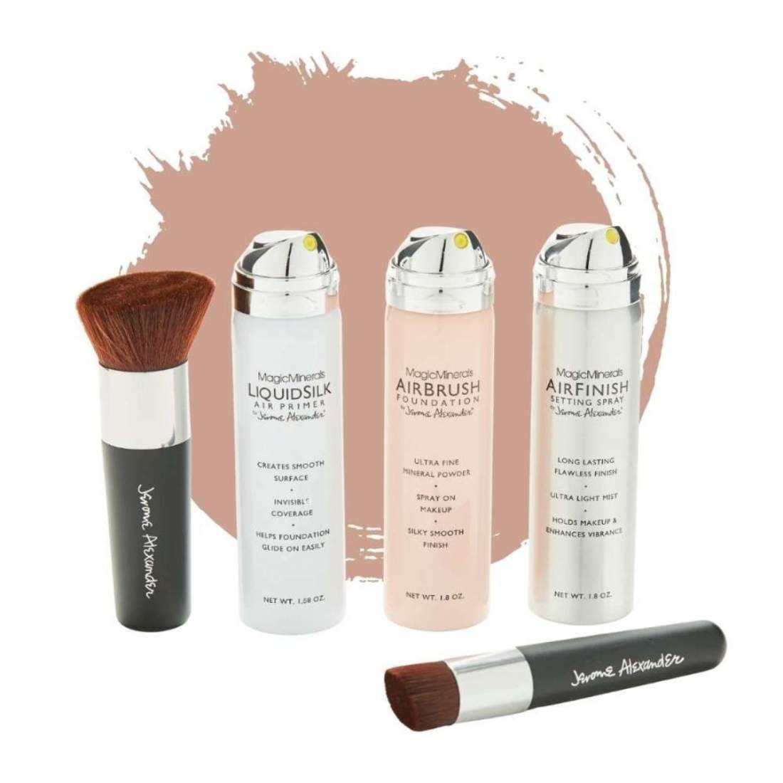 AirBrush Foundation 5st - Lätt/Medium | Hälsa & Skönhet - Parfym | Pryloteket