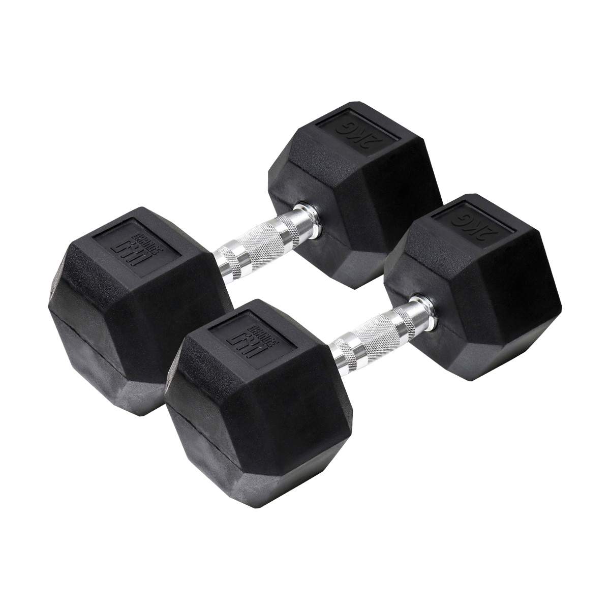 Orange Gym - Hex Dumbbell - 2 kg - sæt med 2