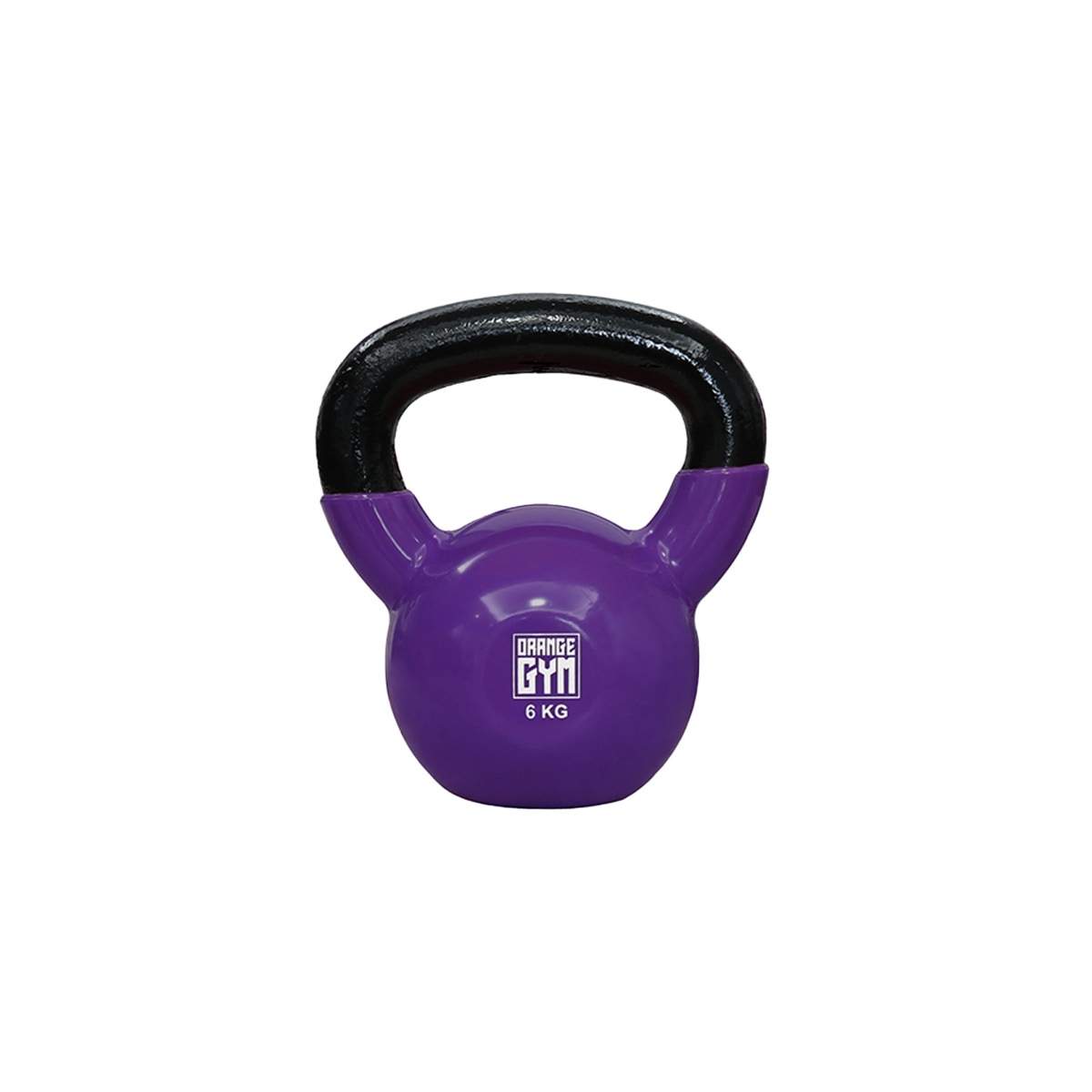 Orange Gym - Vinyl Kettlebell - 6KG