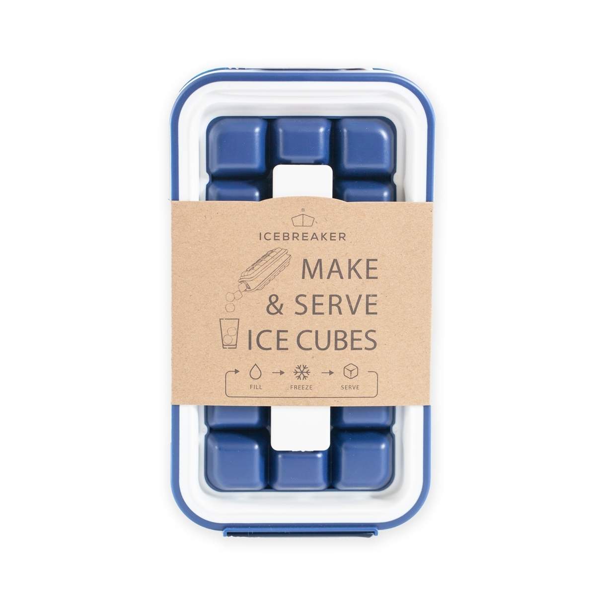 Oranssi aasi - Jäänmurtaja - Jääpalatarjotin