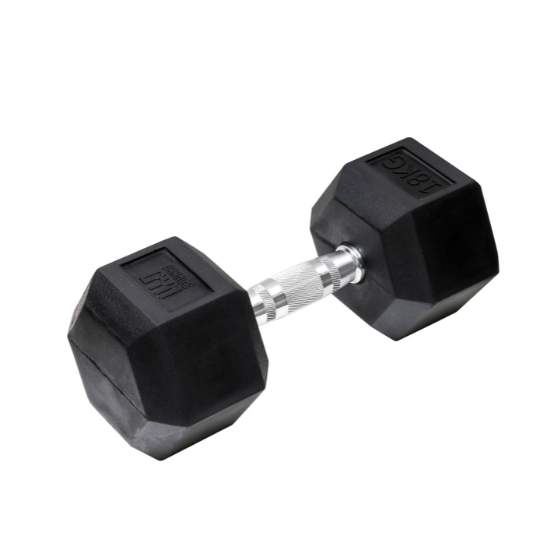 Orange Gym - Hex Dumbbell - 18kg