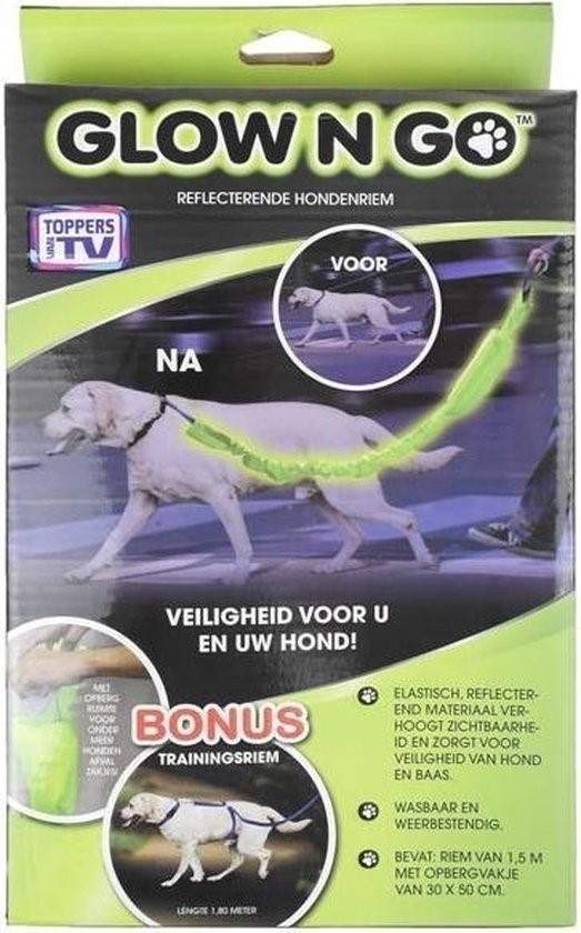 Glo N Go - Refektiv hundesnor