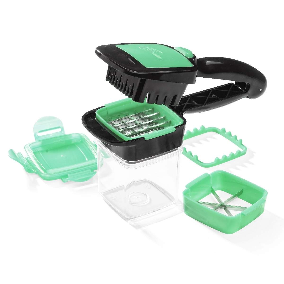 Nicer Dicer Quick - Grøntsagsskærer - Grøn