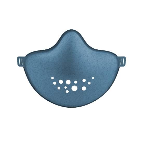 Koziol Community Mask - Økologisk Blå inkl. 1 filter