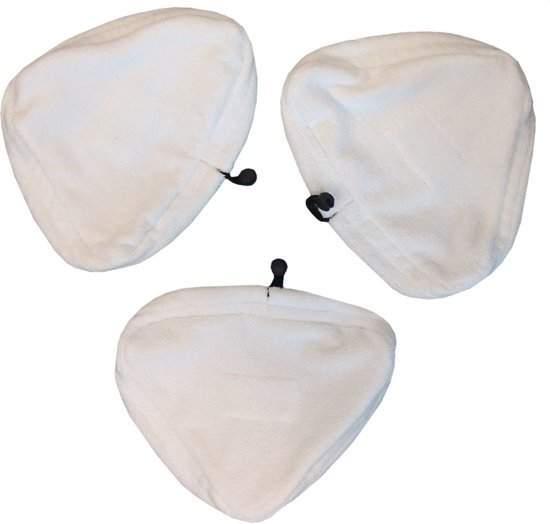 H2O/Aqua Laser - Microvezeldoeken 3-delige sæt wit