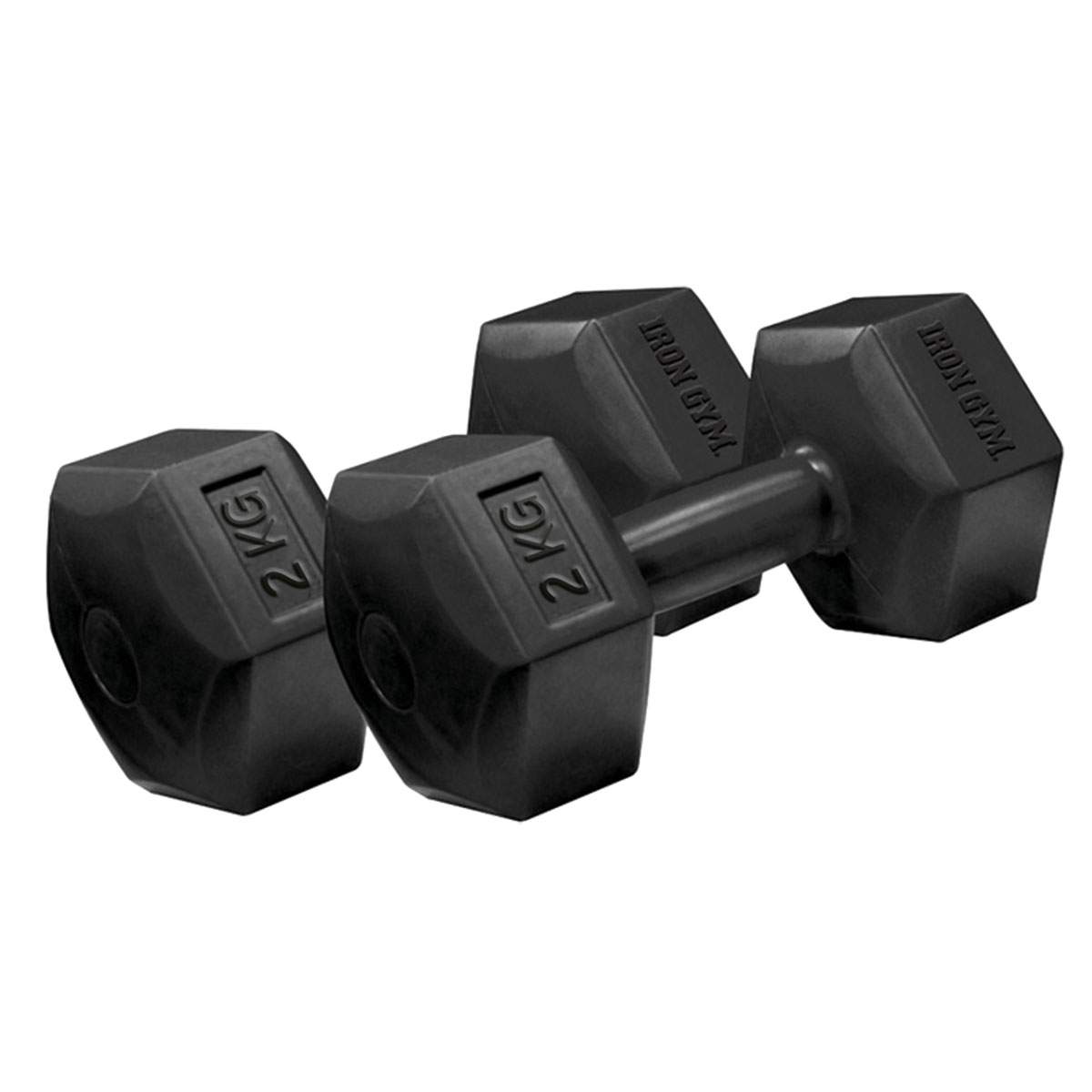 Iron Gym - Håndvægtssæt - 2 x 2 kg