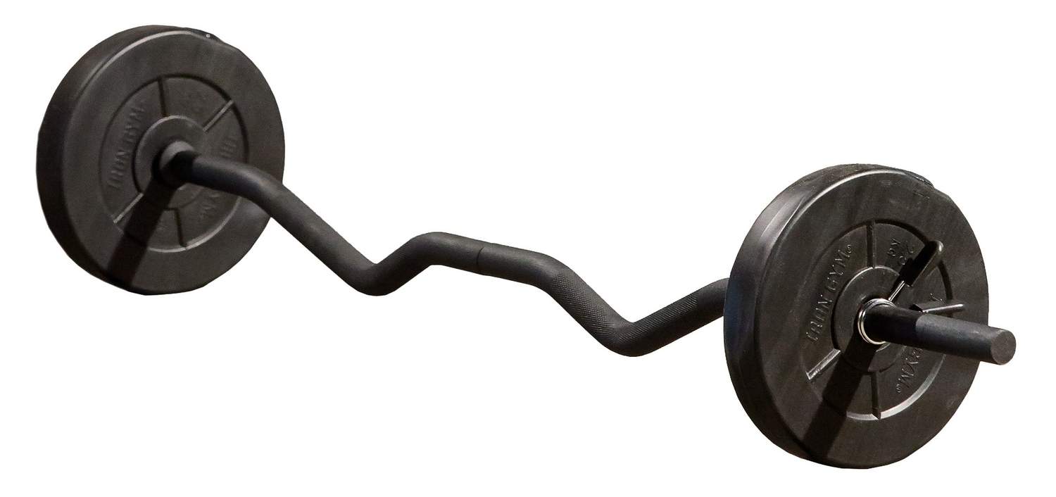 Iron Gym - Justerbar Curl Bar Sæt 23 kg