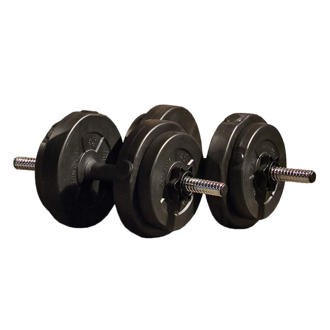 Iron Gym - Justerbart hantelset - 15 kg | Sport & Fritid - Träning - Träningsredskap - Styrketräning | Pryloteket