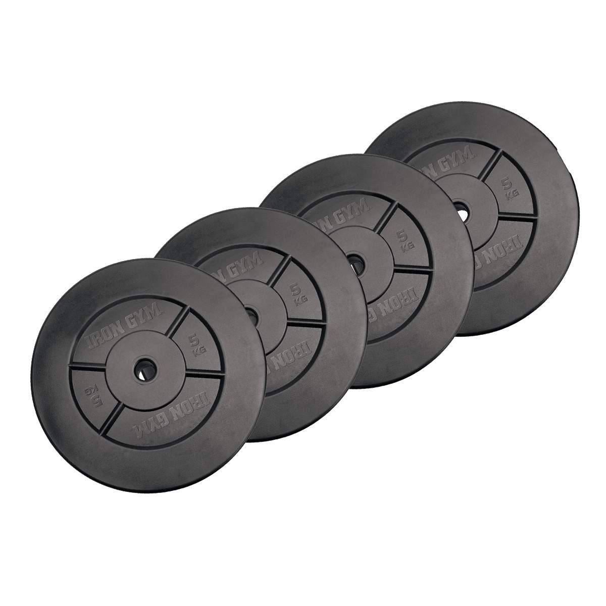 Iron Gym - Viktskivor 4 x 5 kg | Sport & Fritid - Träning | Pryloteket