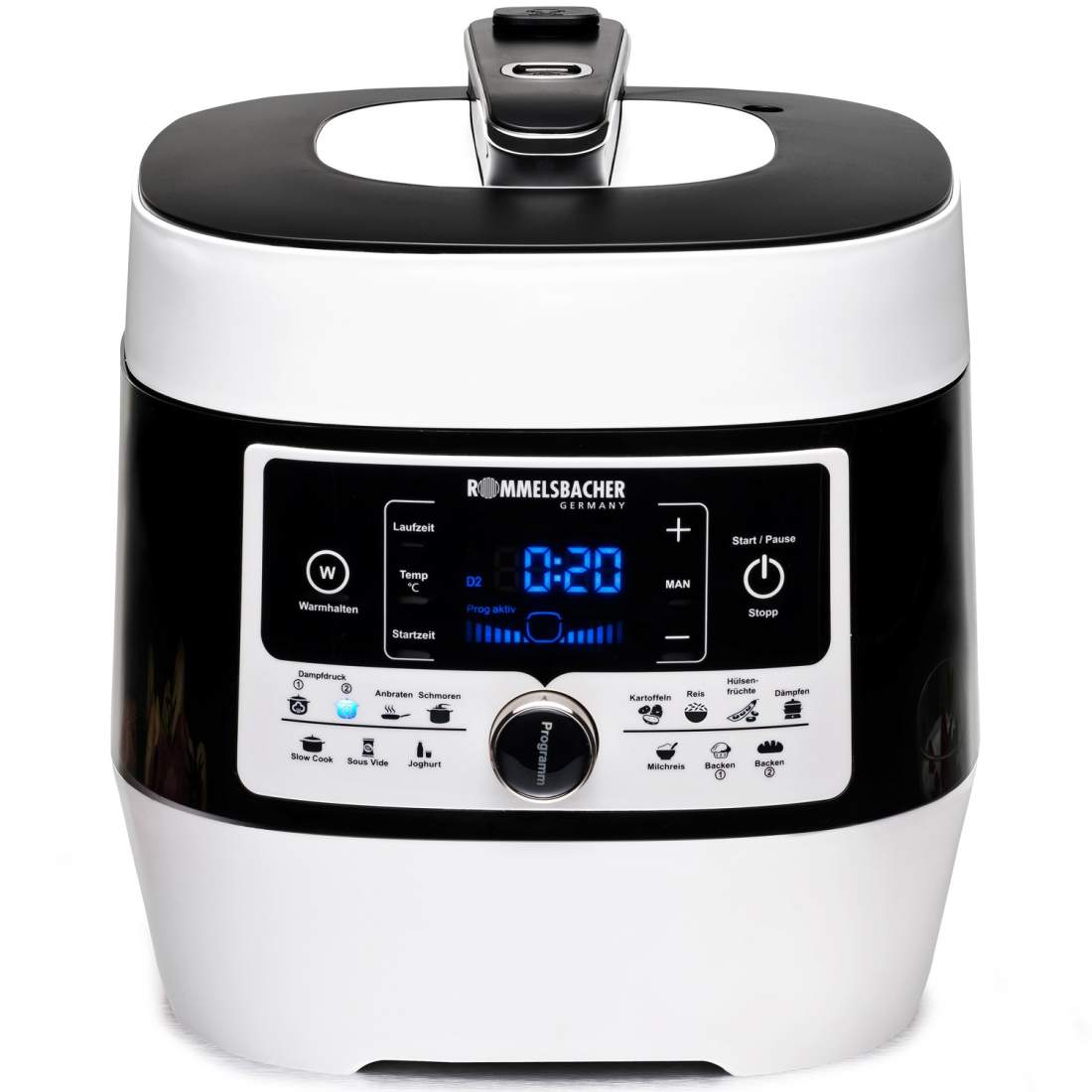 Multikokare/tryckkokare MD 1000 14 Program 1000W | Elektronik | Pryloteket