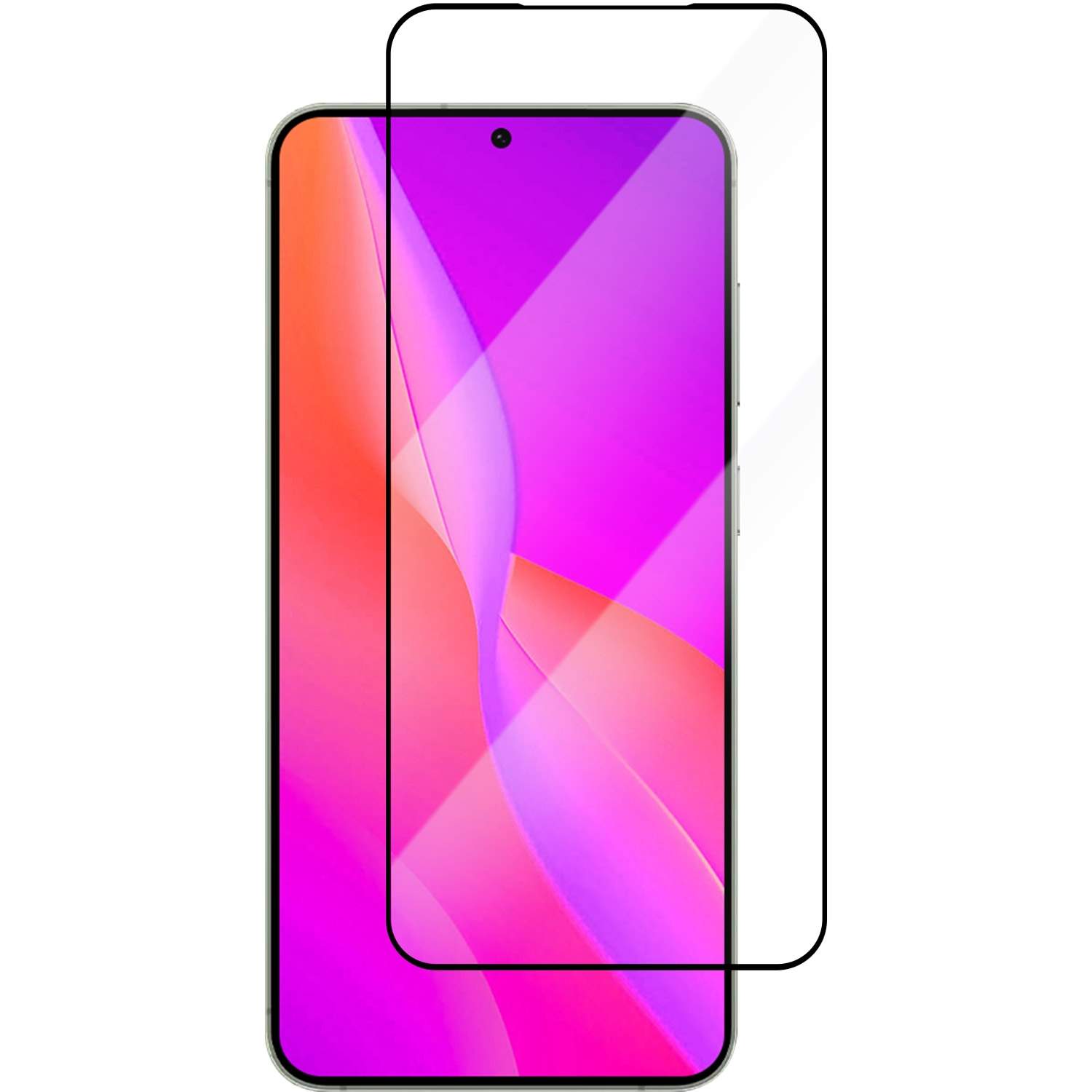 Näytön suojakalvo Galaxy S25 musta