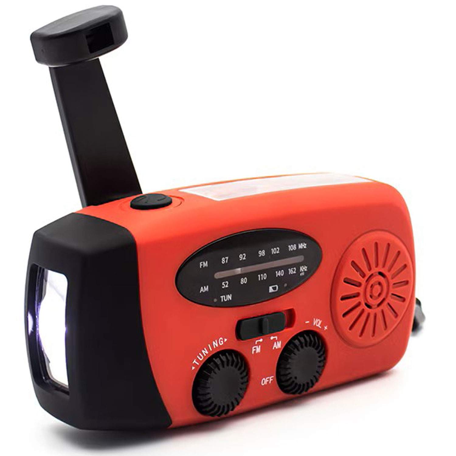 Krankradio Solcellelampe SCR-2005 billede