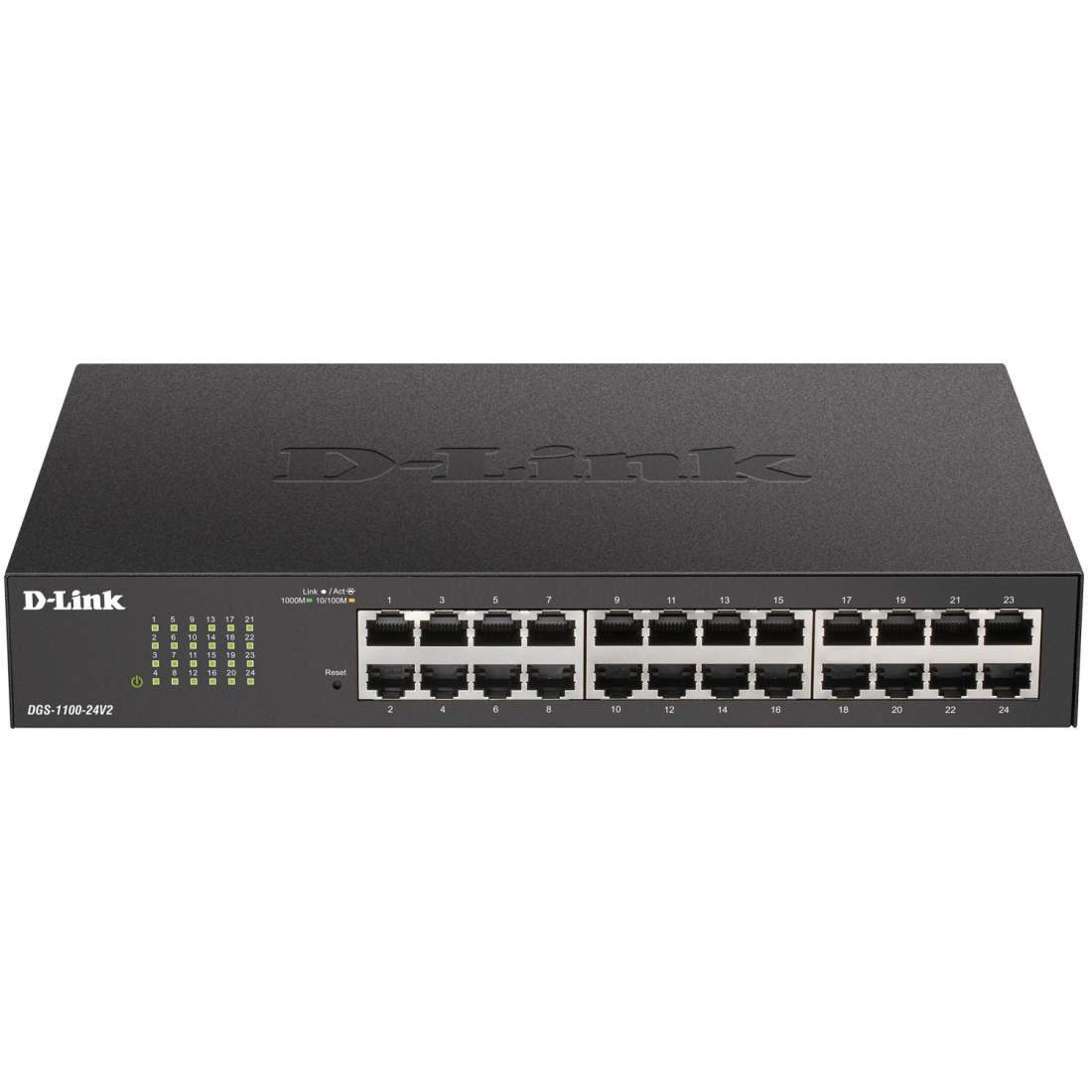 DGS-1100-24V2/E 24-port Smart Administrerbar Gigabit-Switch | Elektronik - Kablar & Adaptrar - Switchar | Pryloteket
