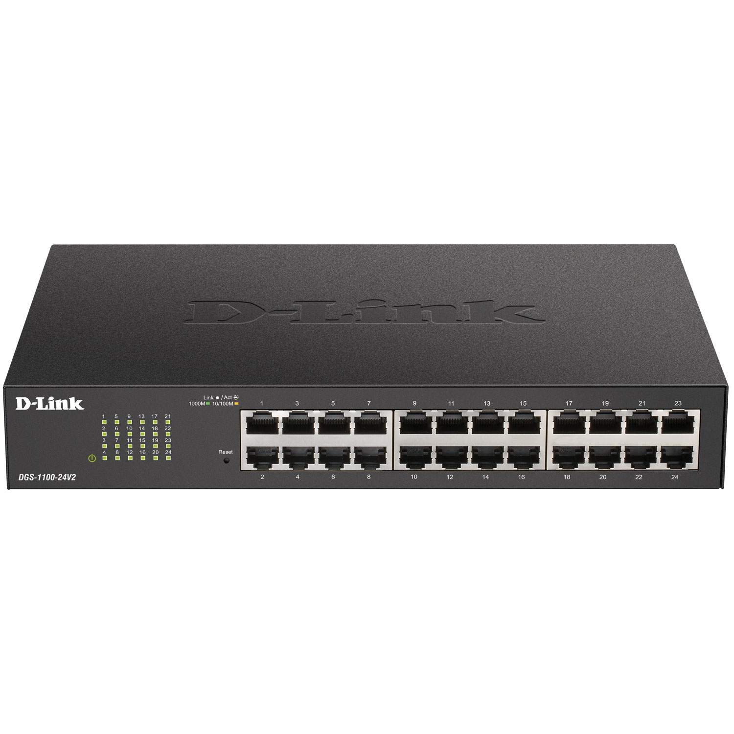 DGS-1100-24V2/E 24-ports Smart Administrerbar Gigabit Switch billede