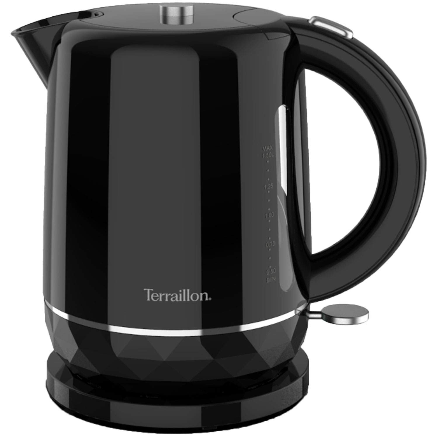 Kedel Diamond 1,5L 2200W sort billede