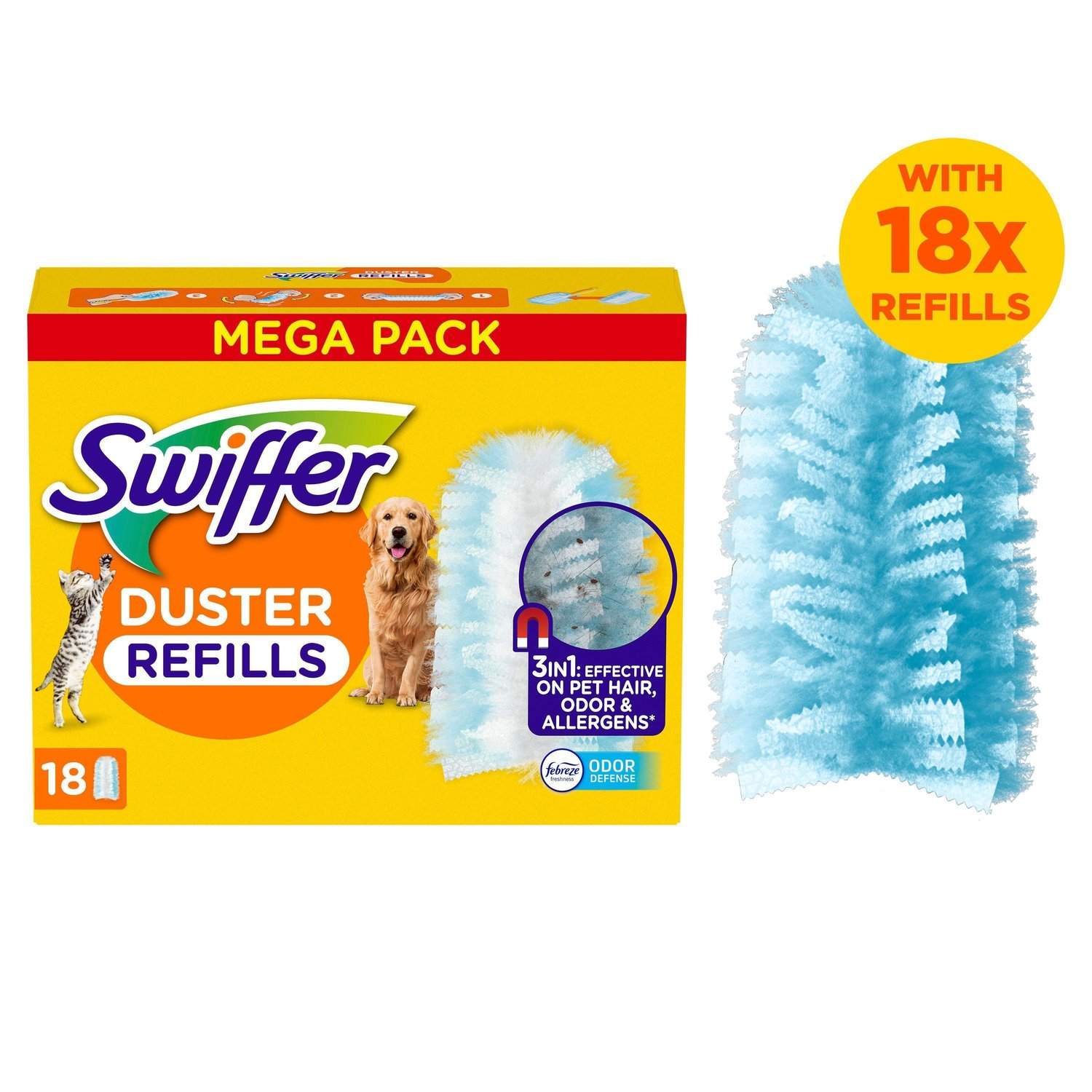 Dammvipa refills 18 stk Husdyr