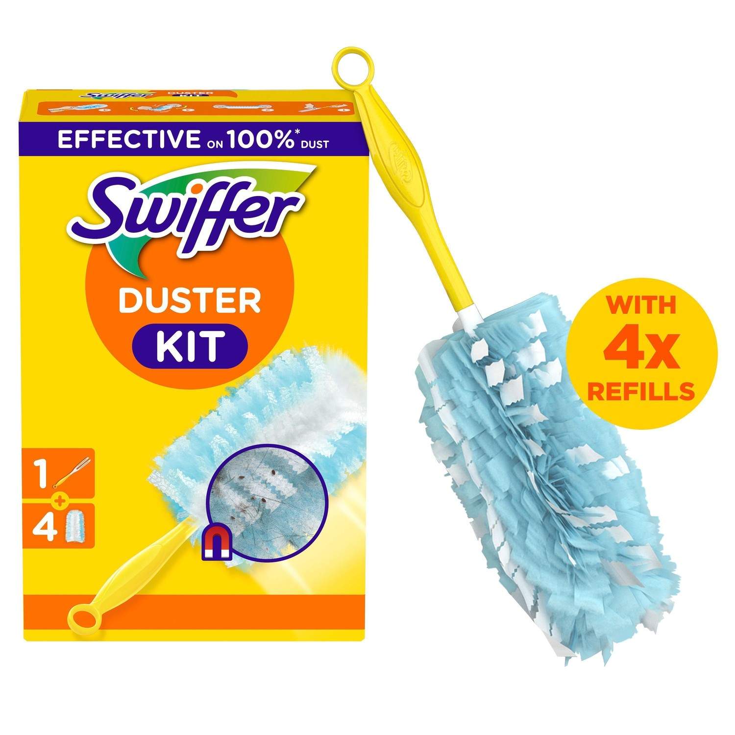 Duster Kit + 4 täyttöä