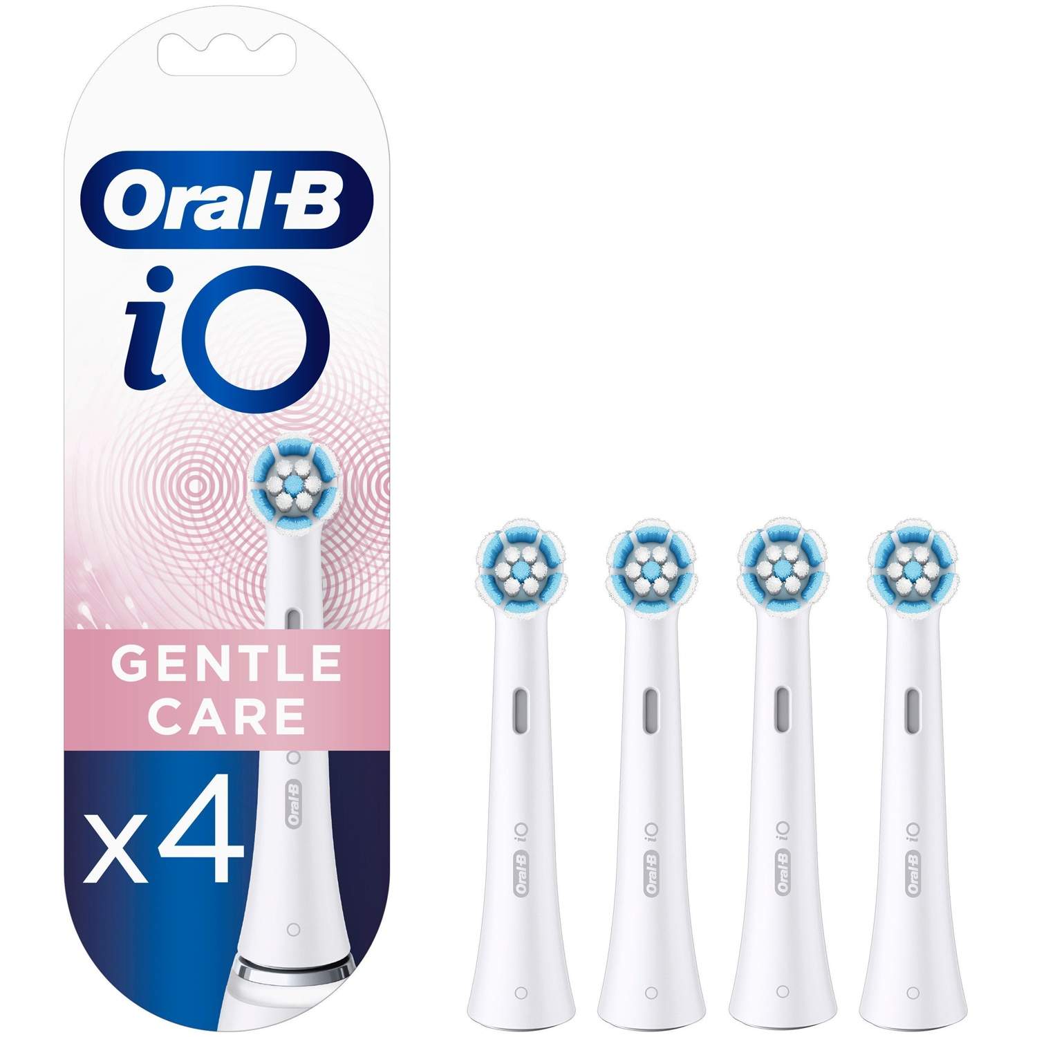 Børstehoved iO Gentle Care 4 stk