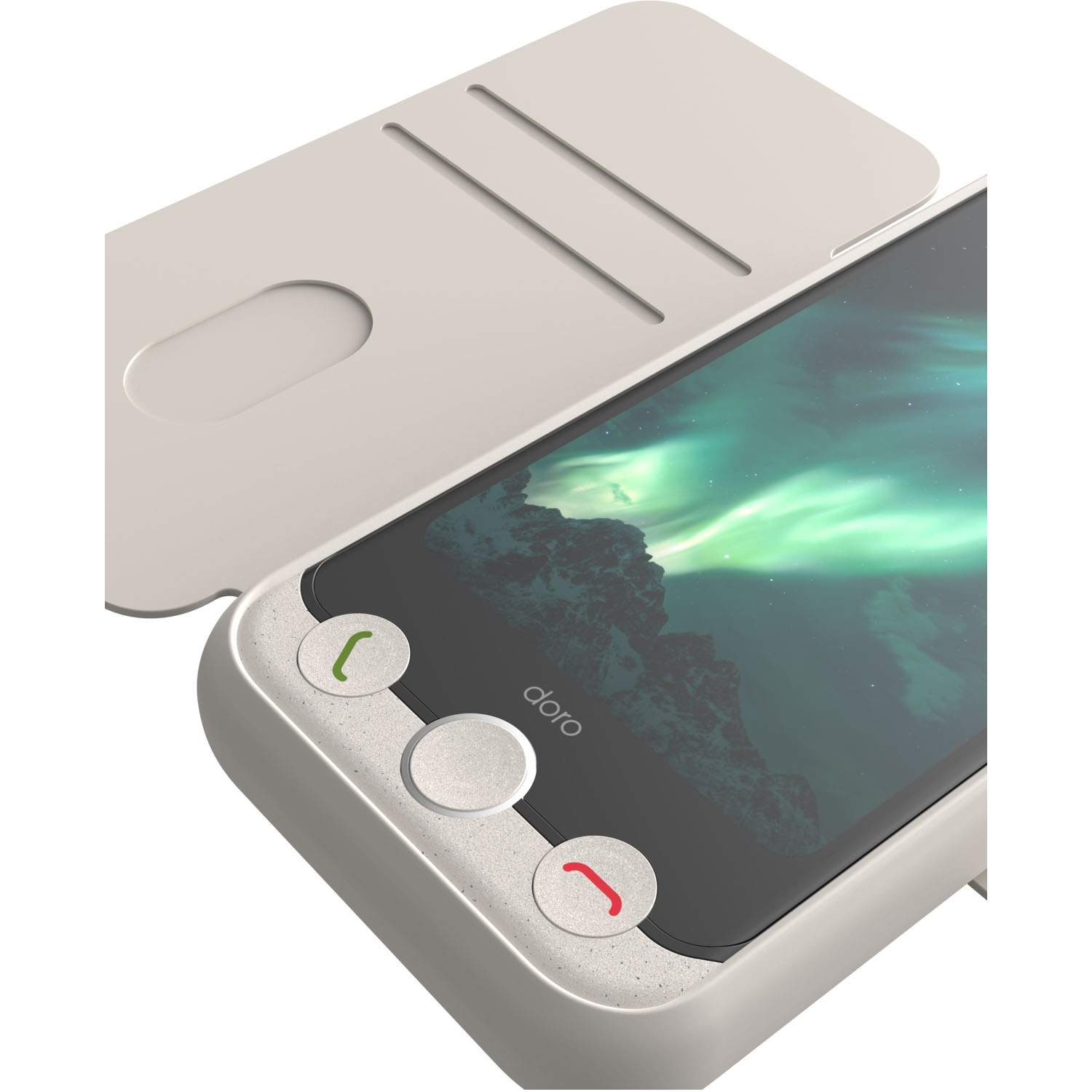 Pung etui Aurora A11 Bone-white billede