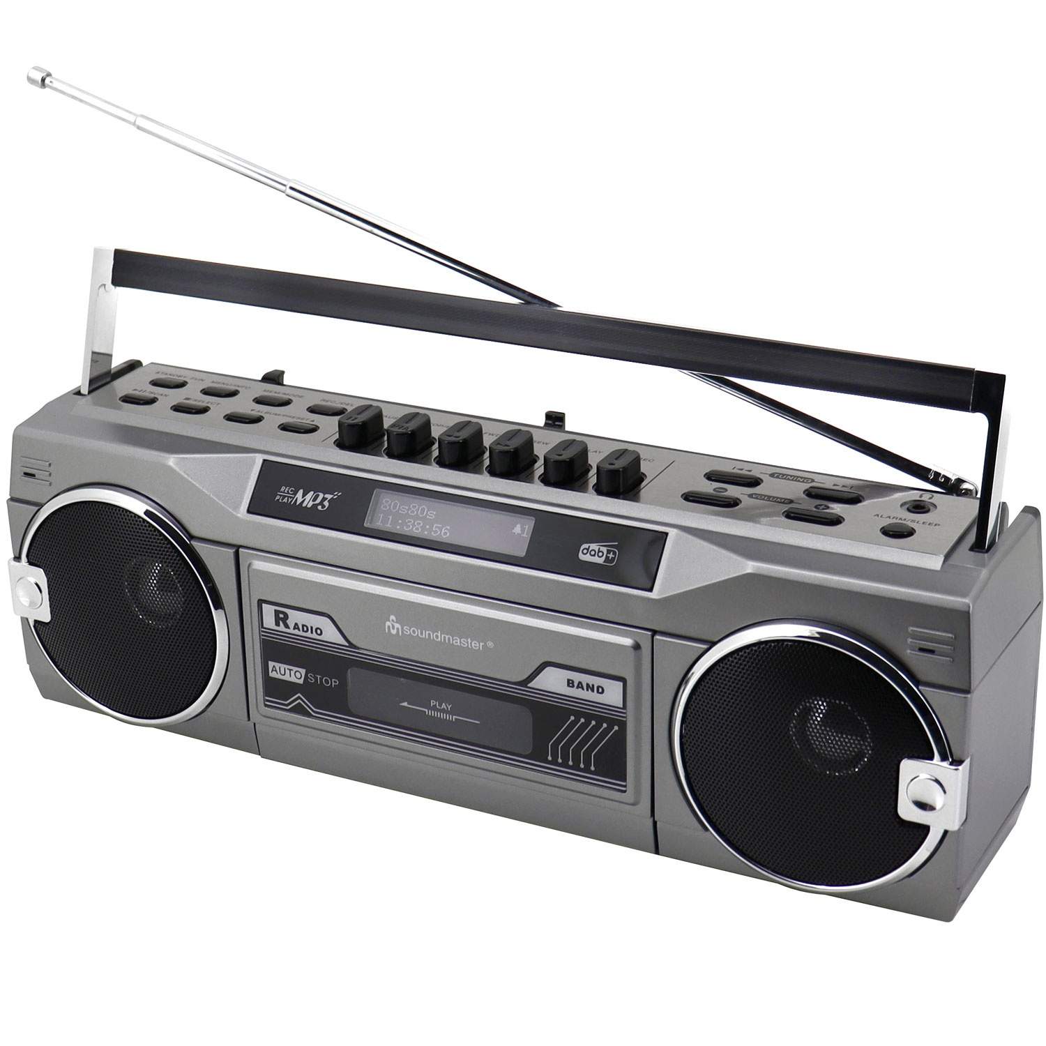 Kasettiradio Stereo Bluetooth SRR80TI Hopea