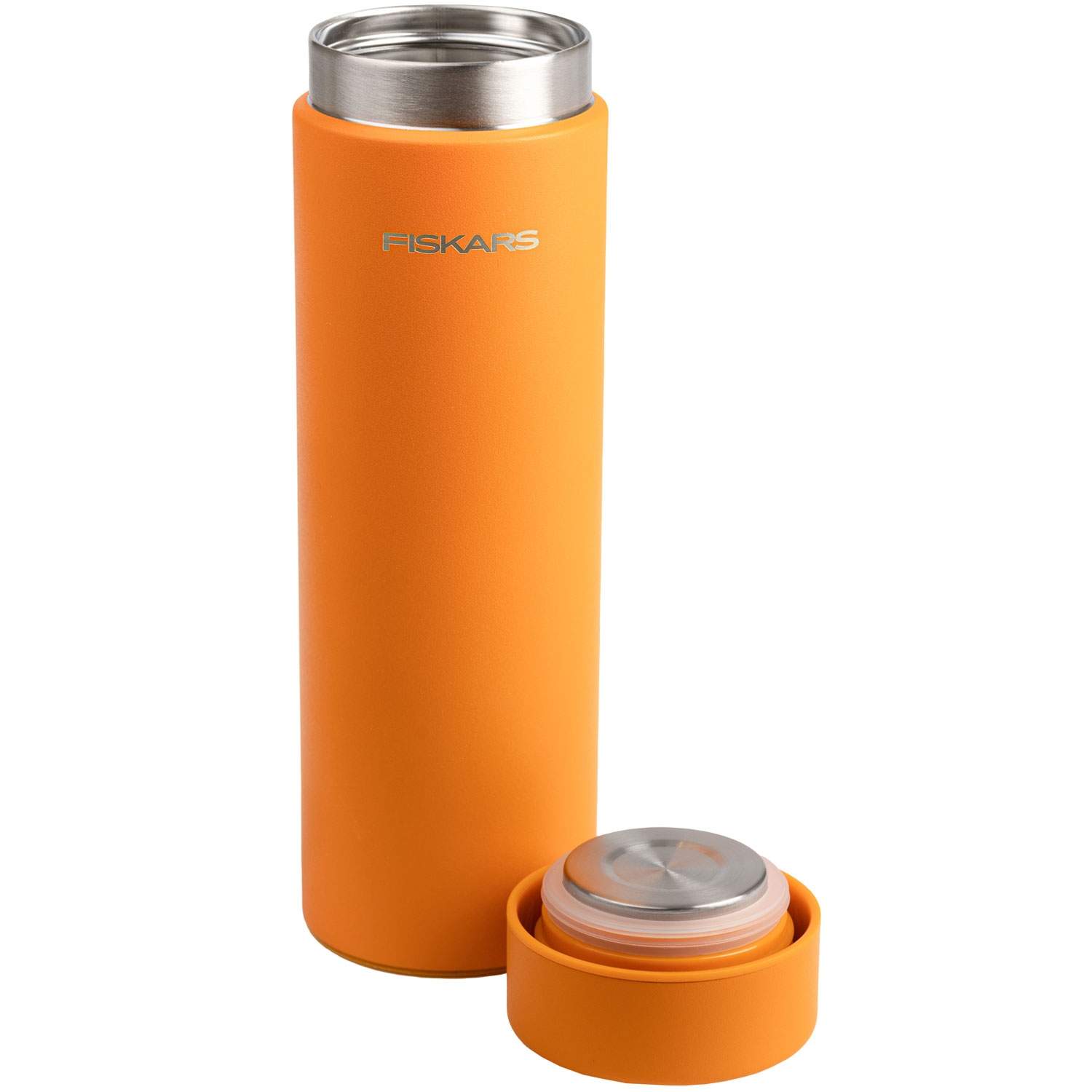 Termokande flaske orange 0,5 liter On-the-go flaske billede