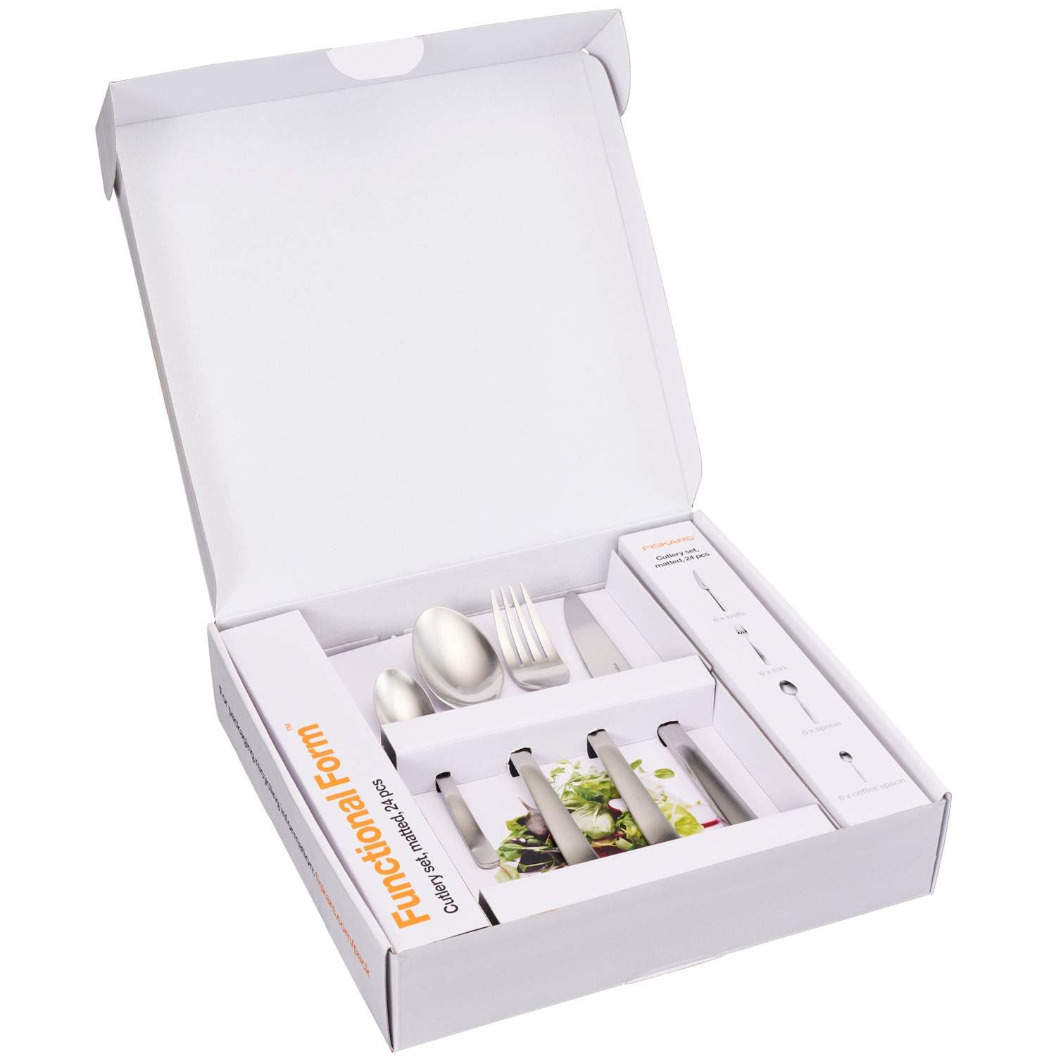Bestiksæt FF mat 24 stk i gaveæske billede