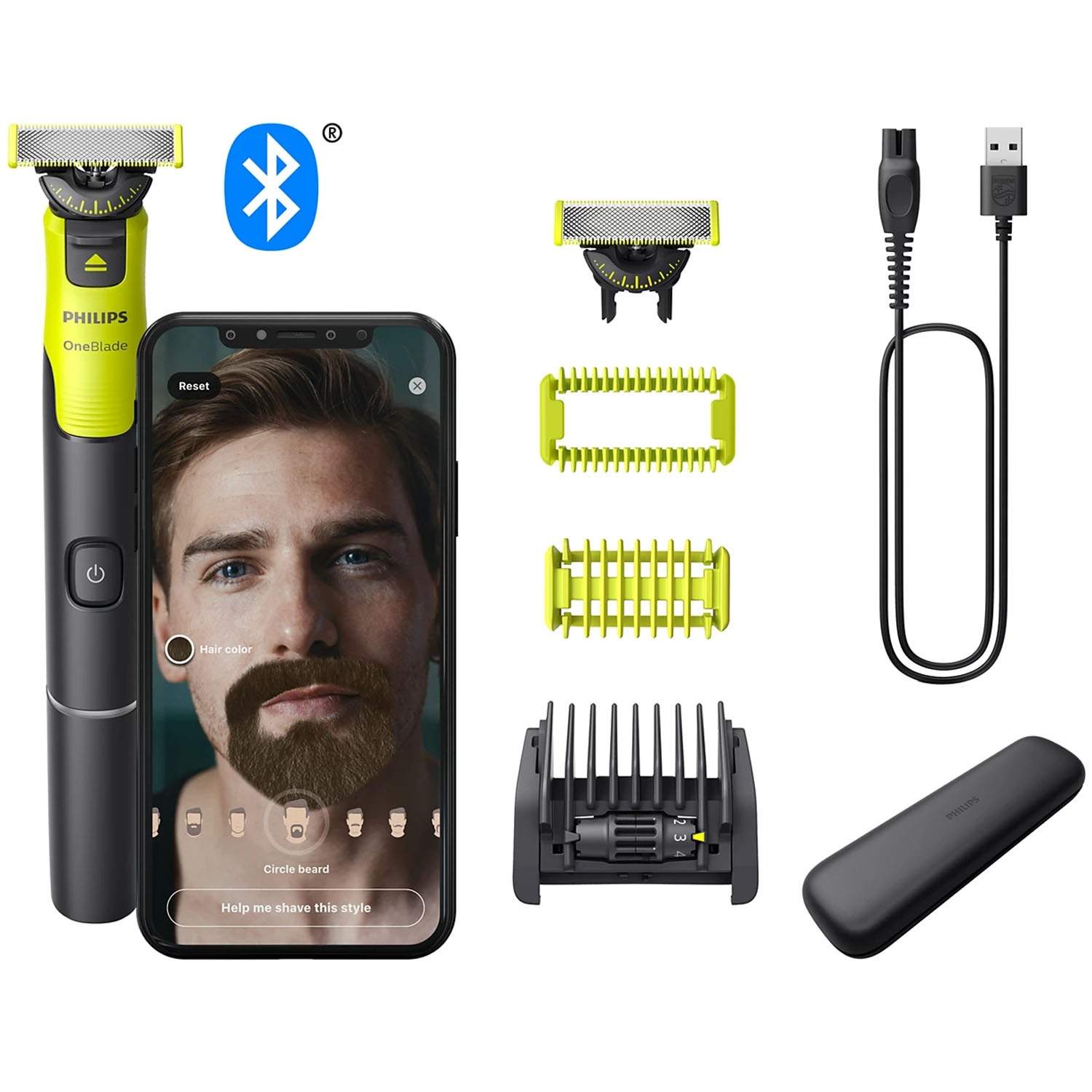 OneBlade 360 ​​med Connectivity 5-i-1 Face + Body QP4631/65