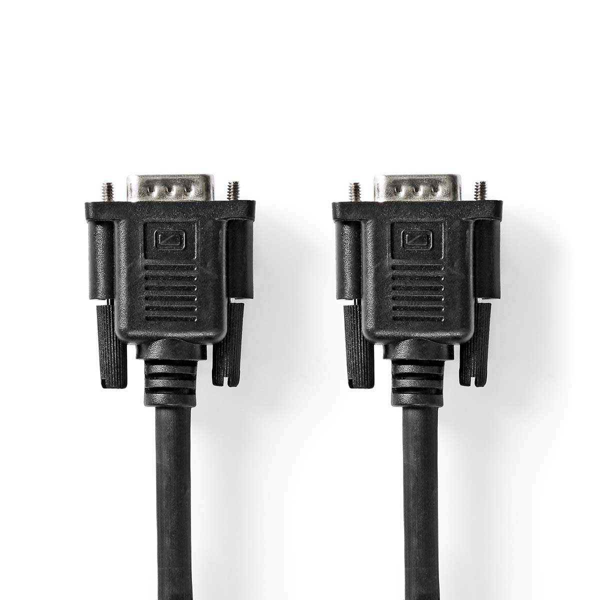 VGA-kabel | VGA han | VGA kvinde | Forniklet | Maksimal opløsning: 1280x800 | 2,00 m | runde | ABS | Sort | Mærke billede