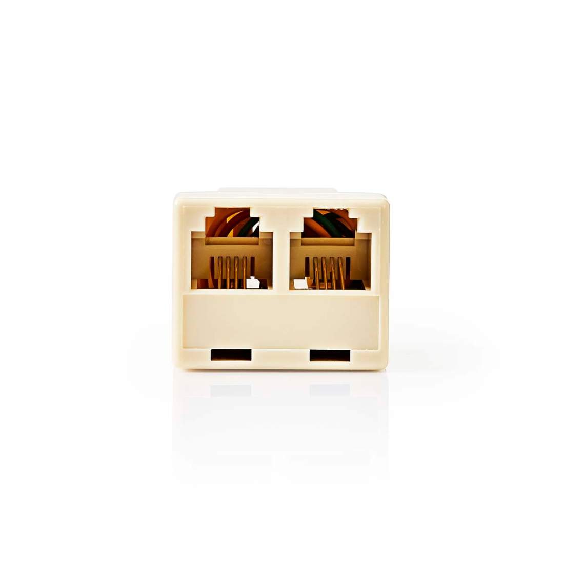 Telecom Wall Box Kontakttyp: RJ11 RJ11 Hona 2x RJ11 (4/6) Hona Splitter ABS Elfenben Låda | Hem & Hobby | Pryloteket