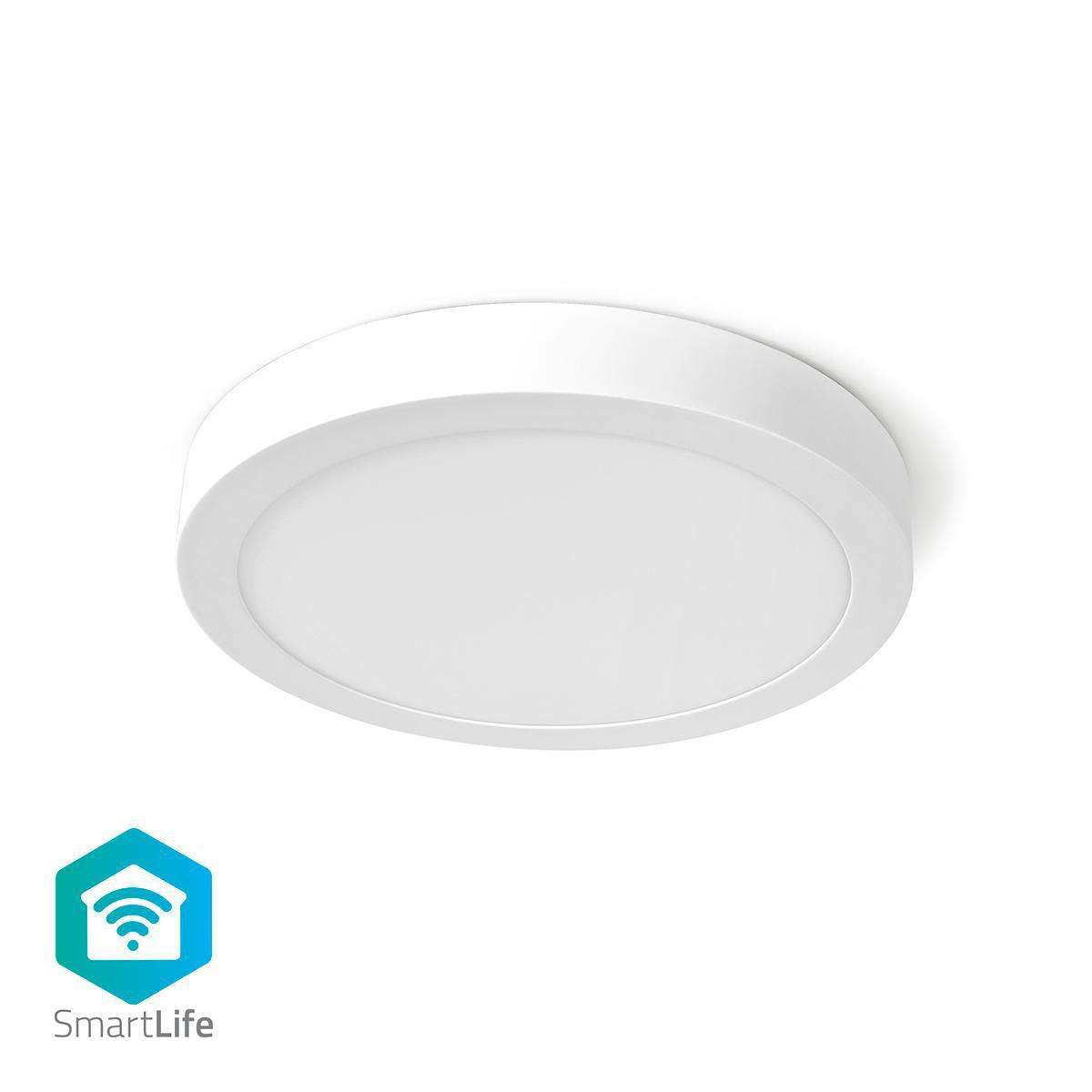 SmartLife Loftslampe | Wi-Fi | Cool White / Warm White | runde | Diameter: 300 mm | 1200 lm | 2700 - 6500 K | IP20 | Energiklass