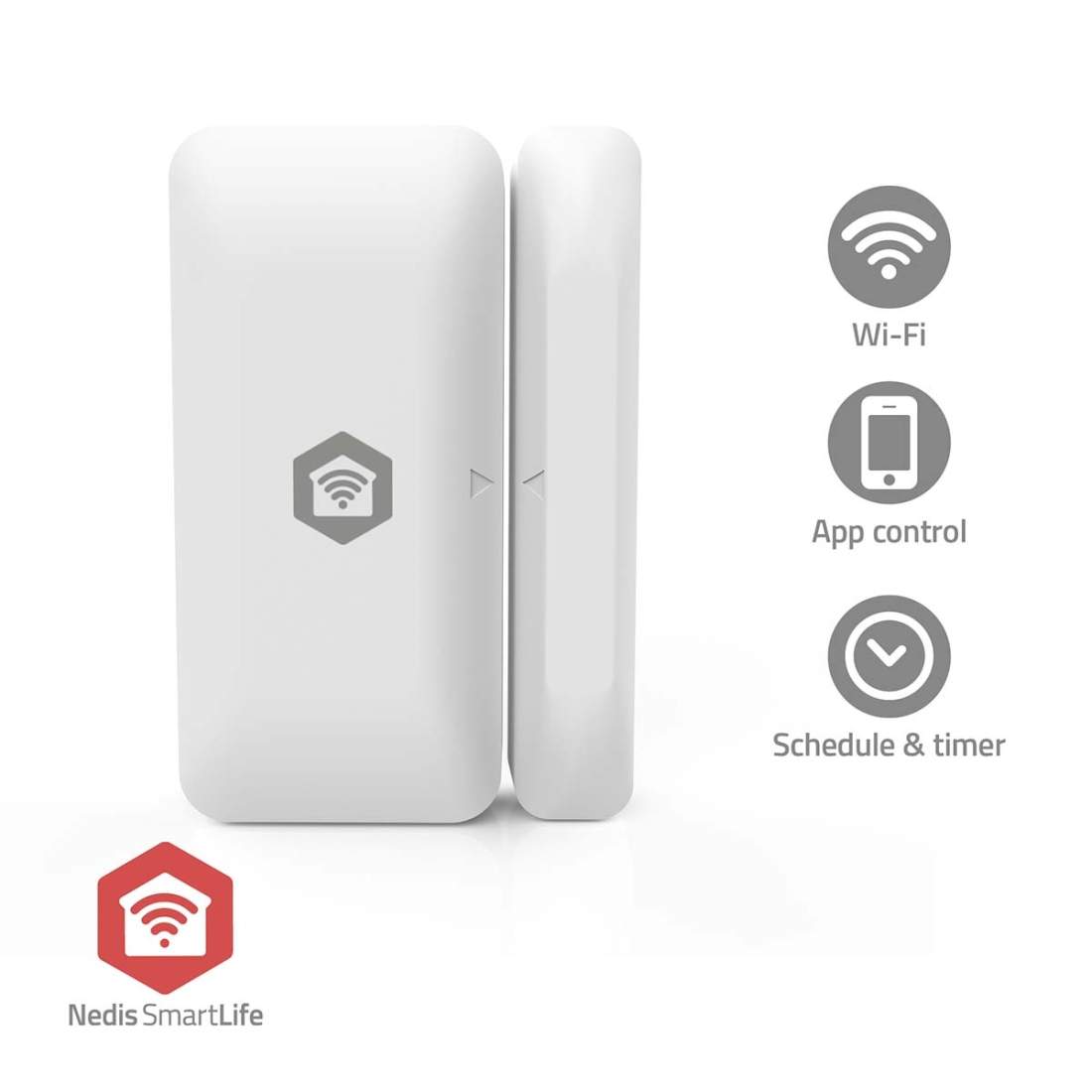 SmartLife Dörrfönstersensor Zigbee 3.0 Batteridriven Android™ / IOS Vit | Hem & Hobby - Hem & Hushåll - Hemsäkerhet | Pryloteket