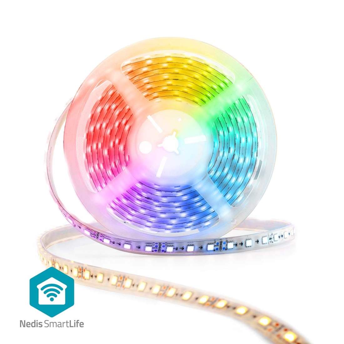 SmartLife LED Strip Wi-Fi Cool White / RGB / Warm White SMD 5,00 m IP21 2700 - 6500 K 960 lm Android™/IOS | Sport & Fritid - Friluftsliv & Camping - Belysning | Pryloteket
