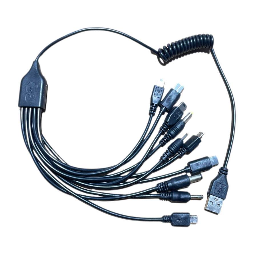 Multifunktionell 10-i-1 Laddningskabel | Elektronik - Kablar & Adaptrar - Kablar - Övriga Kablar | Pryloteket