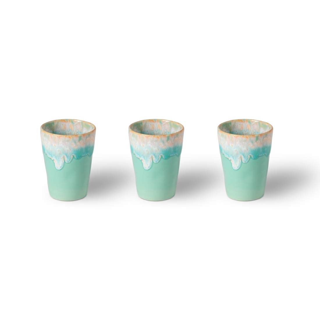 Lattemugg Grepresso 3-p Aqua | Hem & Hobby - Hem & Hushåll - Kök - Servering - Muggar | Pryloteket
