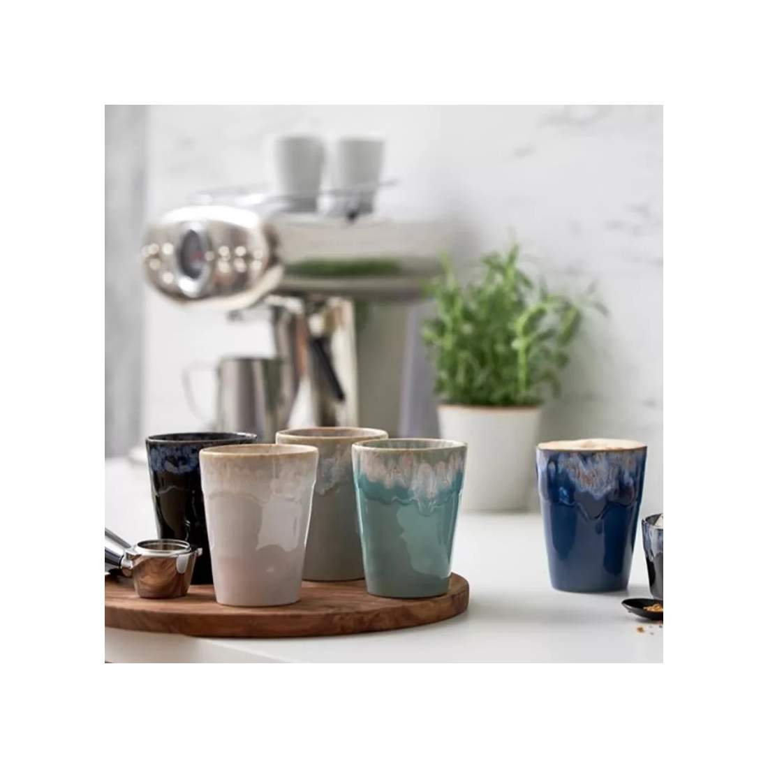Latte Mugg Grespresso Black | Hem & Hobby - Hem & Hushåll - Kök - Servering - Muggar | Pryloteket