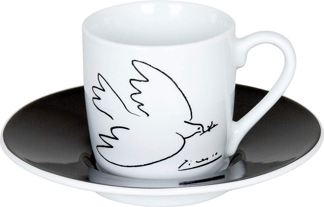 Picasso Espressokop med underkop 2-p