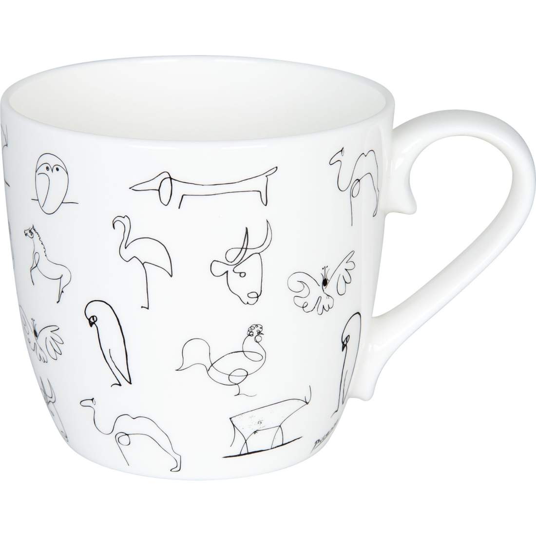 Picasso Mugg Animaux | Hem & Hobby - Hem & Hushåll - Kök - Servering - Muggar | Pryloteket