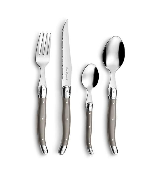 Tradition ruokailuvälinesetti 24 osaa Taupe