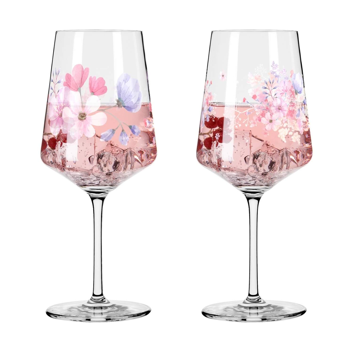 Sommersonett Vinglas NO: 17 & 18 2-p