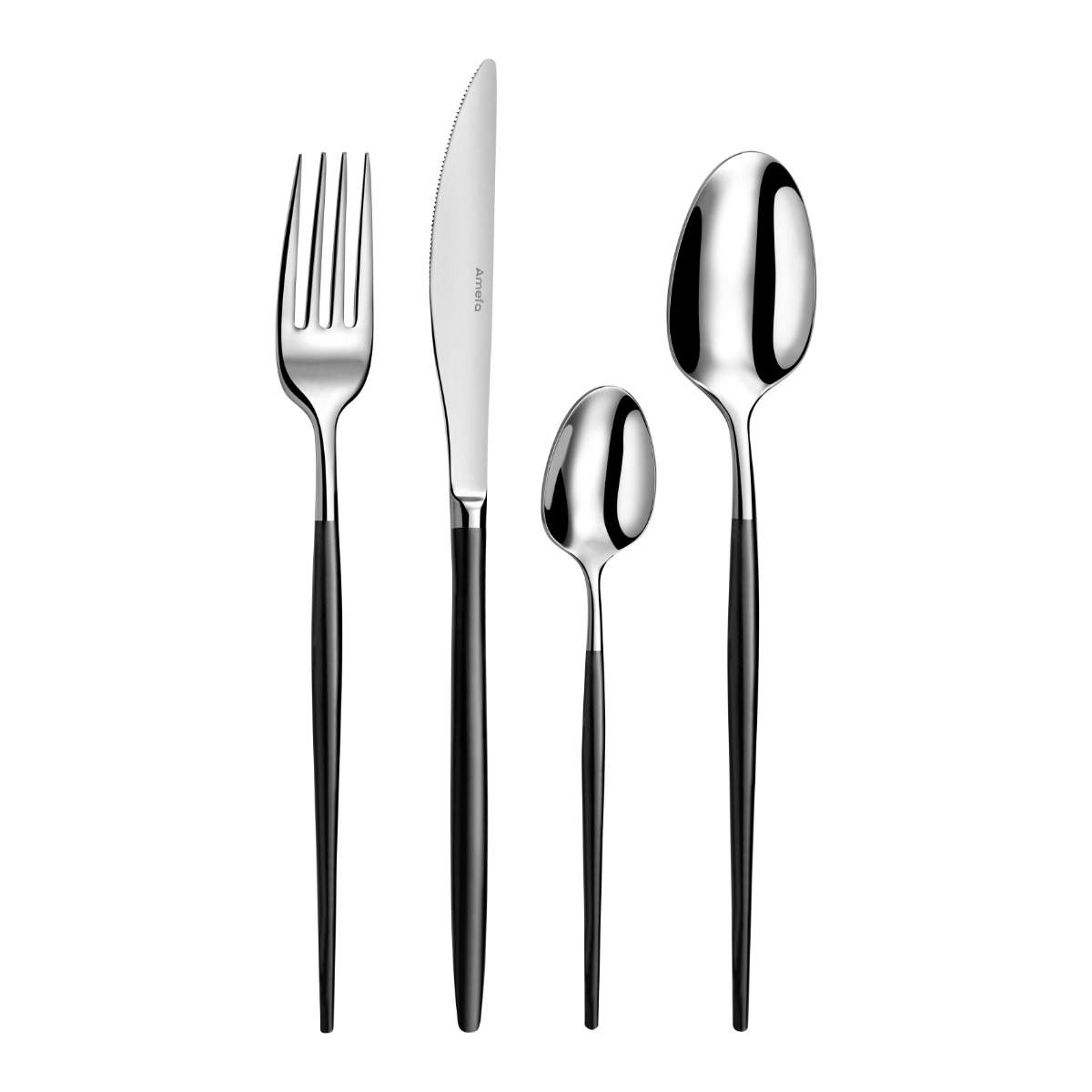 Sopranbestiksæt 16 stk. Sort